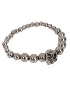 Silver-tone Steel Bracelet Alexander McQueen Silver-tone Steel Bracelet - Silver