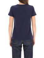 A.P.C. Denise T-shirt With Logo Embroidery A.P.C. Denise T-shirt With Logo Embroidery - BLUE