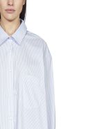 Georgiana Oversized Striped Cotton Shirt Andamane Georgiana Oversized Striped Cotton Shirt - Cielo_white