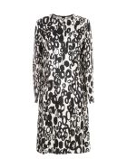 Marni Printed L/s Dress Marni Printed L/s Dress - Ivory
