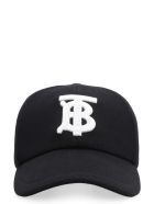 Burberry Logo Baseball Cap Burberry Logo Baseball Cap - black