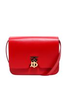 Burberry Medium Tb Bag Shoulder Bag - Red
