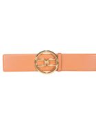 Logo Buckle Belt Elisabetta Franchi Logo Buckle Belt - Cuoio