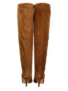 Fabio Rusconi High Heels Boots In Leather Color Suede Fabio Rusconi High Heels Boots In Leather Color Suede - leather color