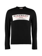 Givenchy Wool Crew-neck Pullover Givenchy Wool Crew-neck Pullover - black