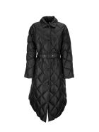 Burberry Mablethorpe - Diamond Quilted Coat In Nylon Canvas Burberry Mablethorpe - Diamond Quilted Coat In Nylon Canvas - Black