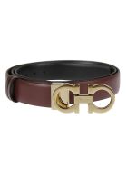 Salvatore Ferragamo Logo Buckle Belt Salvatore Ferragamo Logo Buckle Belt - Burgundy