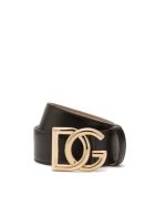 Dolce & Gabbana Millenials Logo Belt Dolce & Gabbana Millenials Logo Belt - Nero