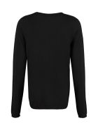 Parosh Loon Wool V-neck Sweater Parosh Loon Wool V-neck Sweater - black