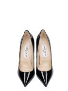 Jimmy Choo Anouk Pat Pumps In Black Patent Leather Jimmy Choo Anouk Pat Pumps In Black Patent Leather - black