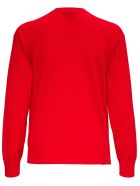 Bottega Veneta Red Merino Wool Sweater Bottega Veneta Red Merino Wool Sweater - Red