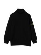 Stone Island Junior Black Sweater Stone Island Junior Black Sweater - Nero