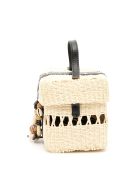 Sensi Studio Wicker Box Bag Sensi Studio Wicker Box Bag - NATURAL BLACK (Beige)