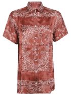 Golden Goose Clarissa Pajama Shirt Golden Goose Clarissa Pajama Shirt - Orient Red