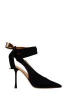 Francesco Russo Sandals In Black Suede Francesco Russo Sandals In Black Suede - black