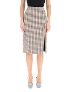 AREA Crystal Skirt With Crystals AREA Crystal Skirt With Crystals - BROWN CLEAR BROWN (Beige)