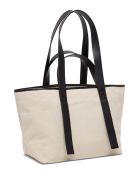 Off-White Tote Commercial Shopper In Canvas Off-White Tote Commercial Shopper In Canvas - Beige