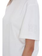 T by Alexander Wang T-shirt In White Cotton T by Alexander Wang T-shirt In White Cotton - white