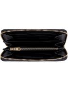 Dolce & Gabbana Leather Zip Around Wallet Dolce & Gabbana Leather Zip Around Wallet - black