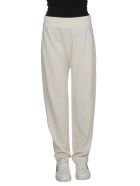 Agnona White Cashmere Track Pants Agnona White Cashmere Track Pants - White