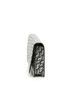 Jimmy Choo Palace Jc Glitter Bag Jimmy Choo Palace Jc Glitter Bag - SILVER BLACK (Black)