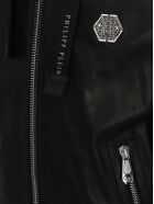 Leather Jacket Philipp Plein Leather Jacket - Black