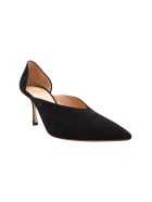 Francesco Russo Leather Pumps Francesco Russo Leather Pumps - Black
