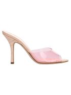 Paris Texas Croc-effect Leather And Pvc Sandals Paris Texas Croc-effect Leather And Pvc Sandals - POWDER