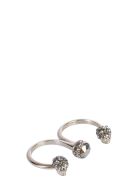 Alexander McQueen Double Skull Ring Alexander McQueen Double Skull Ring - ARGENTO