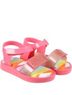 Melissa Pink Sandals For Girl With Clouds Melissa Pink Sandals For Girl With Clouds - Pink