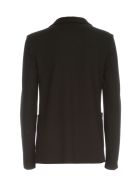 Harris Wharf London Women Stand Up Collar Boyfriend Blazer Superfine Merino Harris Wharf London Women Stand Up Collar Boyfriend Blazer Superfine Merino - Black