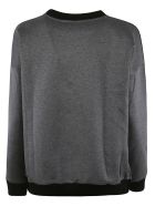 Plan C Ribbed Sweatshirt Plan C Ribbed Sweatshirt - Grey Mélange