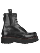 R13 Stack 40 Military Boots R13 Stack 40 Military Boots - BLACK