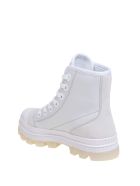 Jimmy Choo Nord / F Sneakers In Nappa And Suede Jimmy Choo Nord / F Sneakers In Nappa And Suede - WHITE
