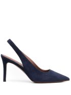 L'Autre Chose Blue Suede Leather Pumps L'Autre Chose Blue Suede Leather Pumps - Blu