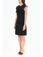 N.21 Cotton Mini Dress With Ruffles N.21 Cotton Mini Dress With Ruffles - BLACK (Black)