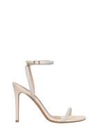Alexandre Vauthier Sandals In Platinum Leather Alexandre Vauthier Sandals In Platinum Leather - platinum