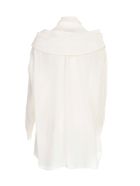 Simone Rocha Masculine Bow Shirt Silk Simone Rocha Masculine Bow Shirt Silk - Cream