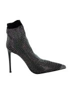 Le Silla Black Patent Leather Ankle Boots Le Silla Black Patent Leather Ankle Boots - BLACK