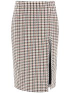 AREA Crystal Skirt With Crystals AREA Crystal Skirt With Crystals - BROWN CLEAR BROWN (Beige)