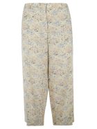 Ibrigu Floral Print Long Trousers Ibrigu Floral Print Long Trousers - Beige/Multicolor