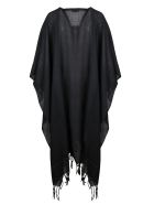 Saint Laurent Tassels Poncho Saint Laurent Tassels Poncho - Black