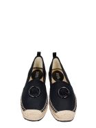 Michael Kors Lenny Espadrilles In Black Canvas Michael Kors Lenny Espadrilles In Black Canvas - Nero