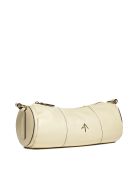MANU Atelier Cylinder Suede Bag MANU Atelier Cylinder Suede Bag - Vanilla