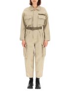 R13 Abu Cotton Jumpsuit R13 Abu Cotton Jumpsuit - KHAKI (Beige)