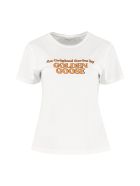 Golden Goose Ania Crew-neck Cotton T-shirt Golden Goose Ania Crew-neck Cotton T-shirt - White
