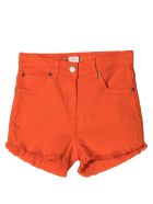 Stella McCartney Orange Stretch Cotton Shorts Stella McCartney Orange Stretch Cotton Shorts - Arancio