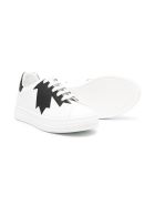 Dsquared2 Print Sneakers Dsquared2 Print Sneakers - Bianco-nero