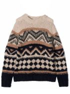 Brunello Cucinelli Brown Wool-silk-cashmere Jumper Brunello Cucinelli Brown Wool-silk-cashmere Jumper - Fantasia