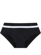 Balmain Black Swim Briefs For Boy With Logos Balmain Black Swim Briefs For Boy With Logos - Nero